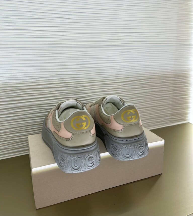 Gucci Women'S Sneaker White And Beige 700775 Upg90 9595 - Image 7