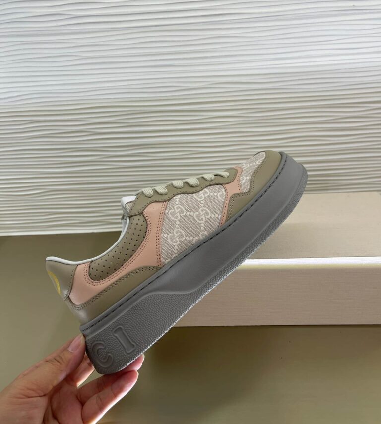 Gucci Women'S Sneaker White And Beige 700775 Upg90 9595 - Image 8