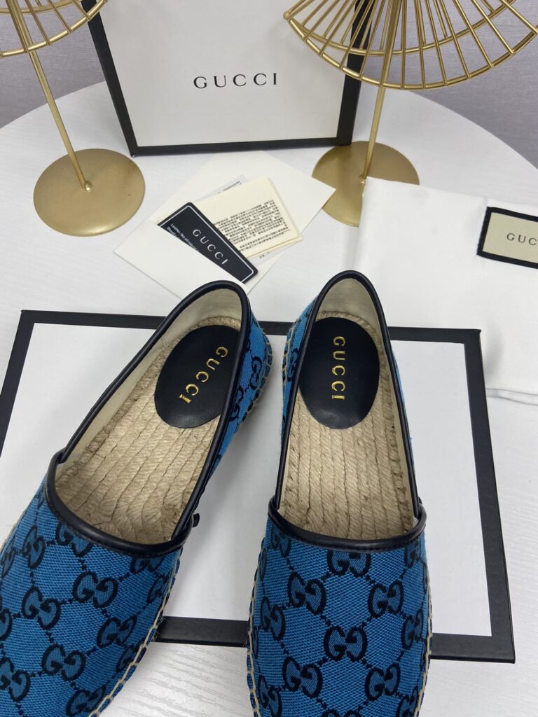 Gucci Women's Espadrille Blue - Image 10
