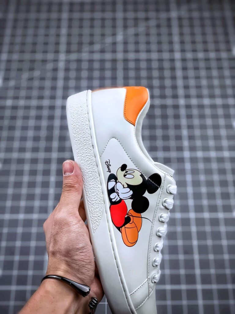 Gucci X Disney Mickey Mouse Ace Low Top White - Image 2