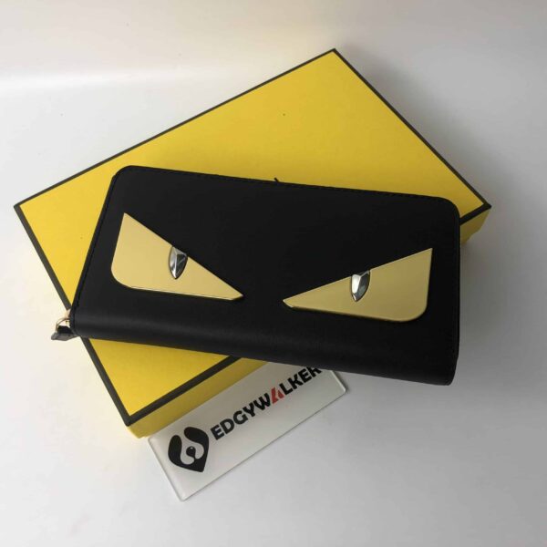 Fendi Wallet Zip Around Black 7M0210Sqpf0Kur - Image 2