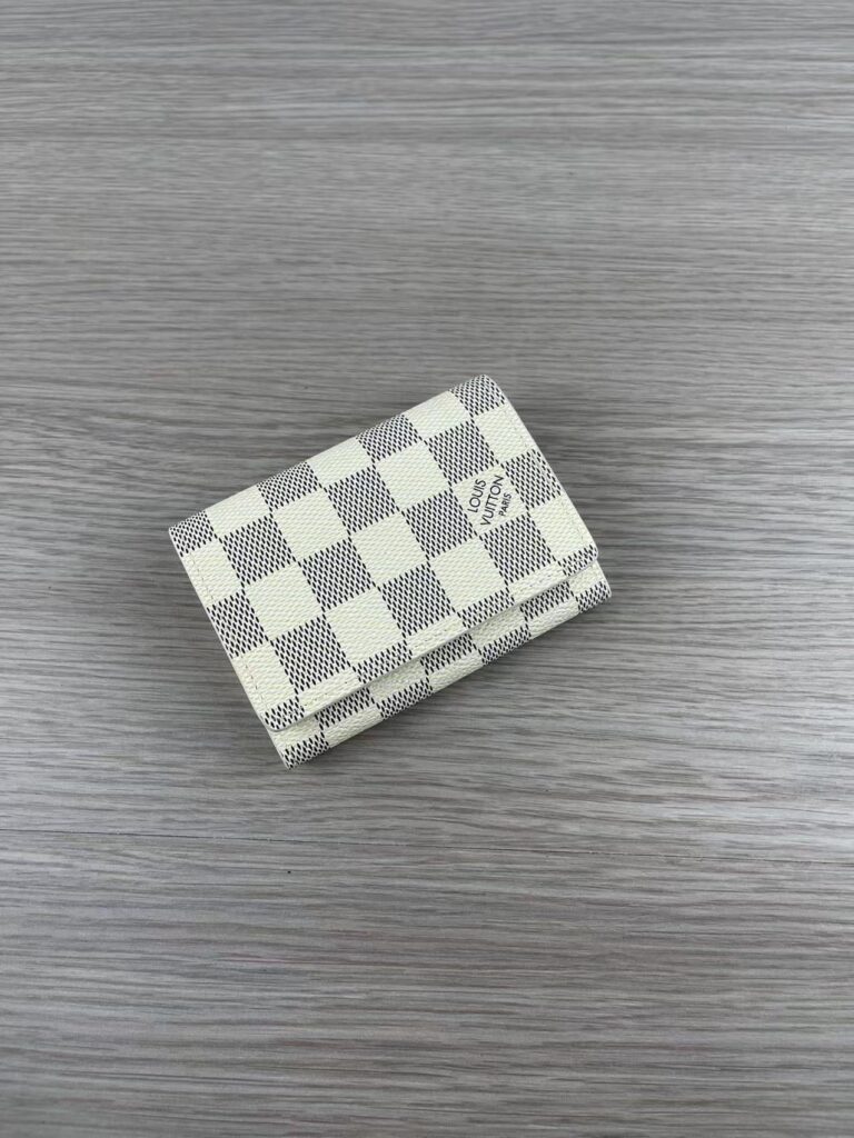 Louis Vuitton Enveloppe Pixel Card Holder Grey And White M63801 - Image 2