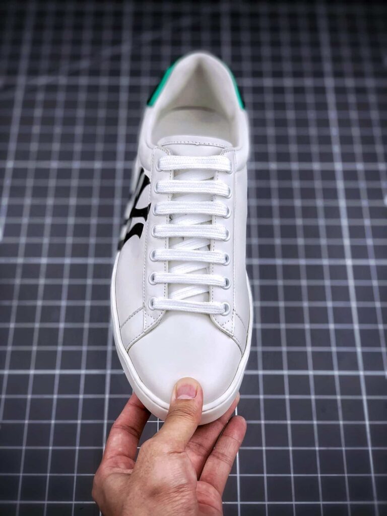 Gucci Women'S Ace Sneaker Leather Shoes With Ny - Image 4