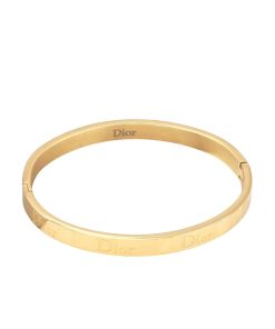 Dior Bling Secret Stainless Steel Gold Plated Bracelet