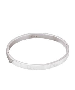 Dior Bling Secret Stainless Steel Silver Plated Bracelet