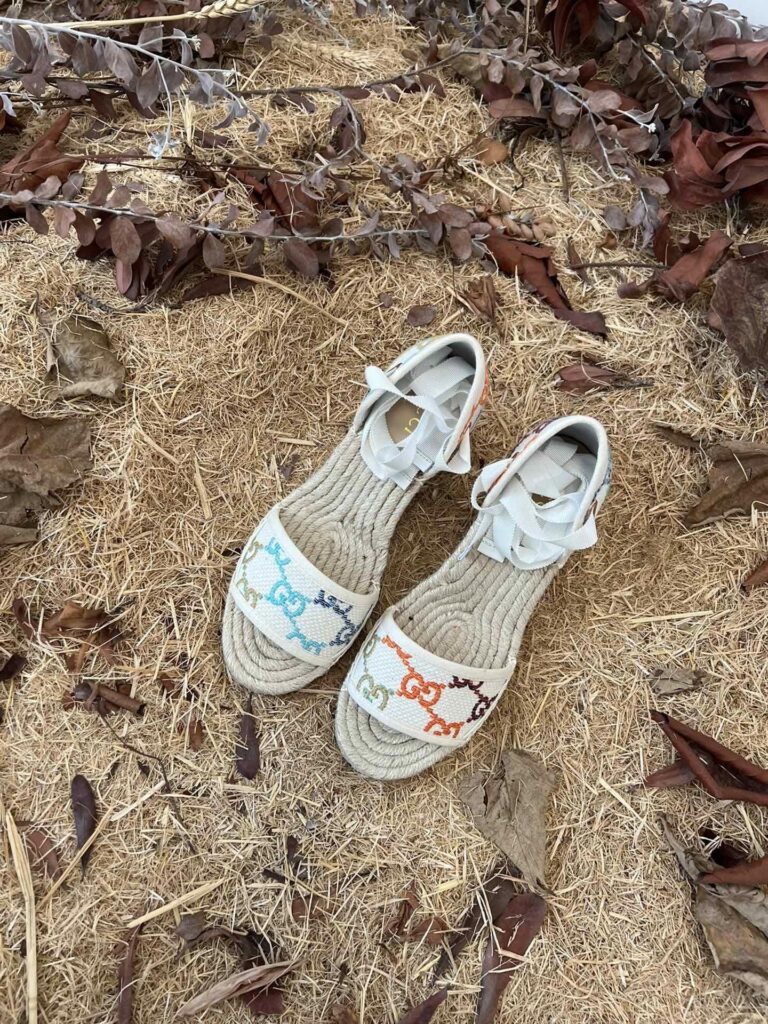 Gucci Women's Platform Espadrille Sandals ?652895 Uft80 8469 - Image 8