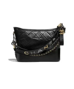 Chanel Gabrielle Handle Black As0865