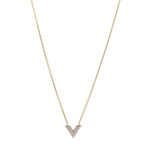 Louis Vuitton Crystal Essential V Necklace M68033