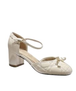 Dior Ballet Pump Quilted Cannage Calfskin Beige