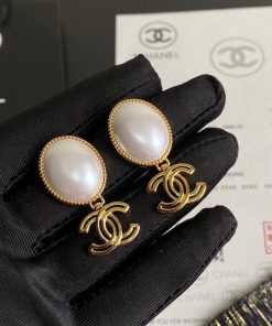 Chanel Cc Earrings