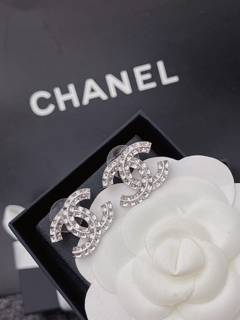 Chanel Cc Earrings - Image 8