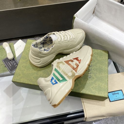 Gucci Women'S Rhyton Glitter Sneaker 524990 Drw00 9022 - Image 9