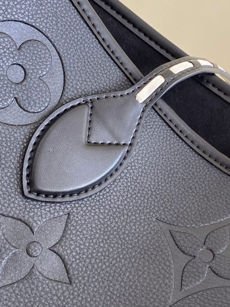 Louis Vuitton Bolsa Neverfull Mm Black 31Cm M45856 - Image 10