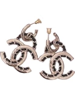 Chanel Cc Earrings