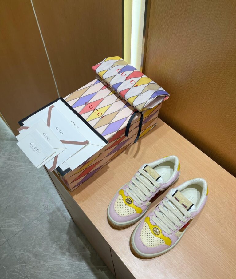 Gucci Lovelight Screener Sneaker Pale Pink 708295 0Yia0 6960 - Image 6