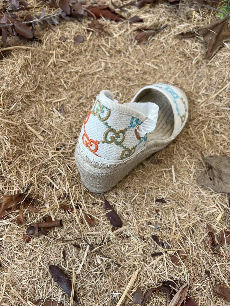 Gucci Women's Platform Espadrille Sandals ?652895 Uft80 8469 - Image 10