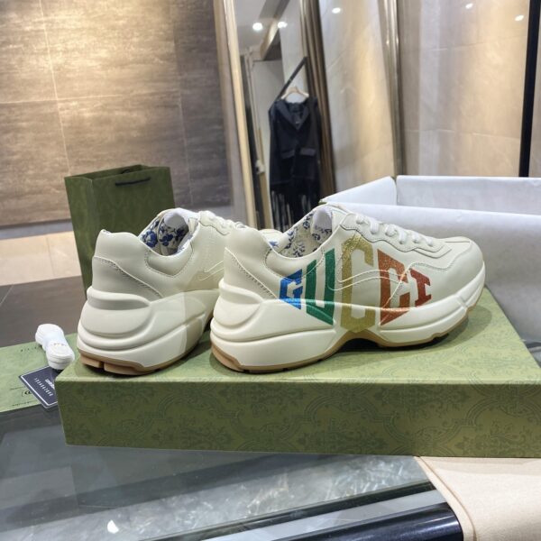 Gucci Women'S Rhyton Glitter Sneaker 524990 Drw00 9022 - Image 8