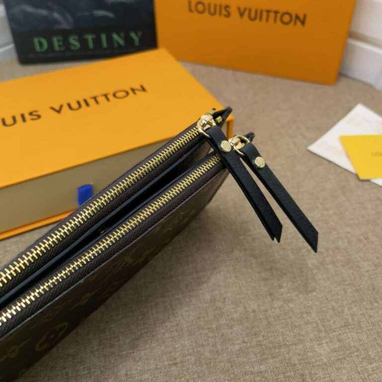 Louis Vuitton Monogram Wallet Adele Black M61269 - Image 7