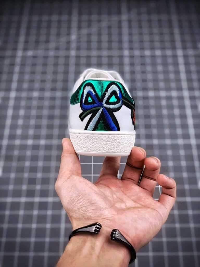 Gucci Wmns Ace Embroidered Floral 431917 A38G0 9064 - Image 2