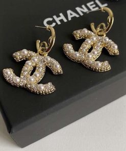 Chanel Cc Earrings