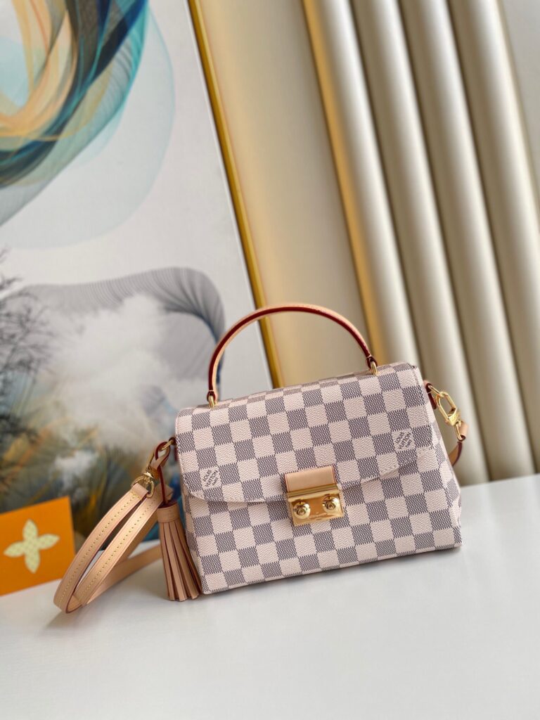 Louis Vuitton Damier Azur Croisette 25Cm N41581 - Image 9