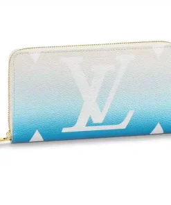 Louis Vuitton Zippy Wallet Blue M80359