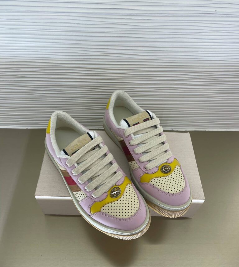 Gucci Lovelight Screener Sneaker Pale Pink 708295 0Yia0 6960 - Image 9