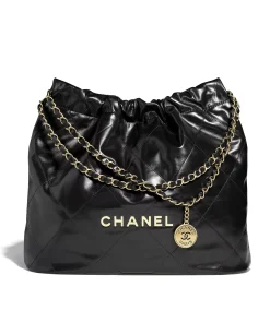 Chanel 22 Handbag Black As3261