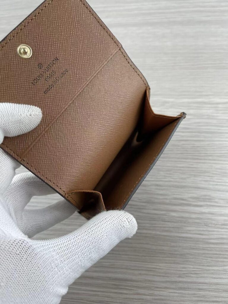 Louis Vuitton Enveloppe Card Holder Beige M63801 - Image 3