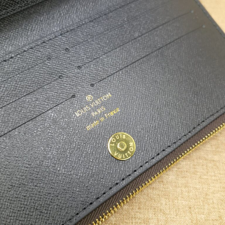 Louis Vuitton Monogram Wallet Adele Black M61269 - Image 6