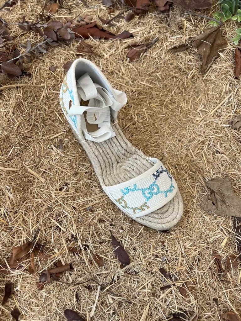 Gucci Women's Platform Espadrille Sandals ?652895 Uft80 8469 - Image 6