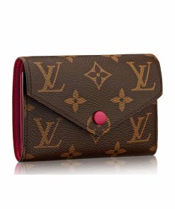 Louis Vuitton Victorine Wallet 12Cm Fuchsia M41938