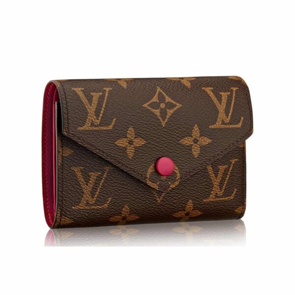 Louis Vuitton Victorine Wallet 12Cm Fuchsia M41938