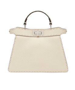Fendi Peekaboo Iseeu Petite Selleria Bag Beige 27Cm 8Bn335Arbbf0Mu3