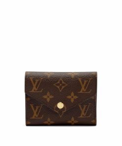 Louis Vuitton Victorine Wallet 12Cm Yellow