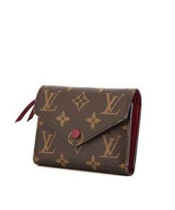 Louis Vuitton Monogram Victorine Wallet 12Cm Orange