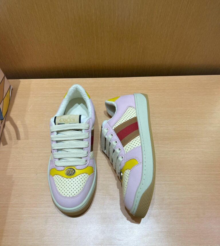 Gucci Lovelight Screener Sneaker Pale Pink 708295 0Yia0 6960 - Image 8