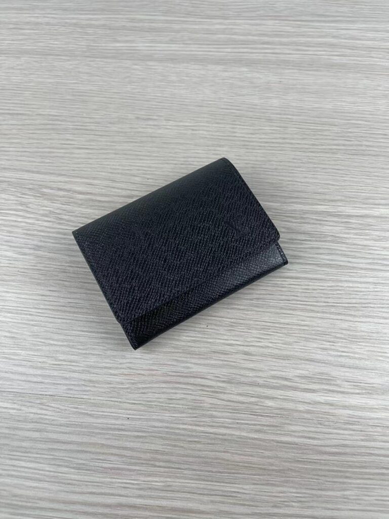 Louis Vuitton Enveloppe Card Holder Black M63801 - Image 3