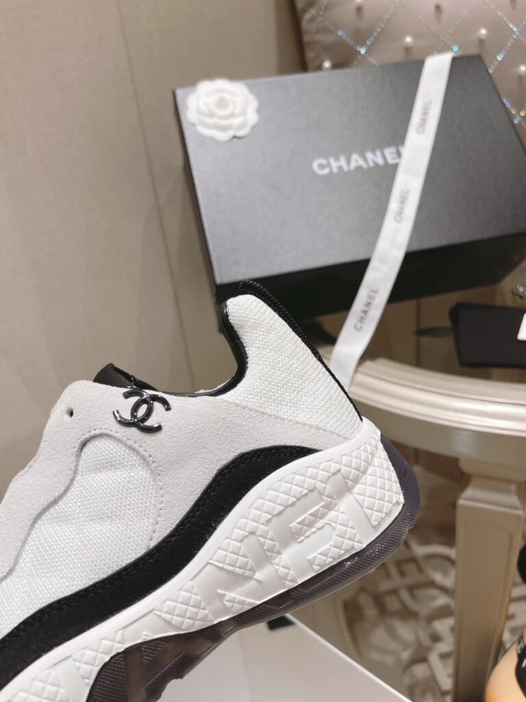 Chanel Sport Sneakers White And Ivory G38294 Y55436 K3165 - Image 5