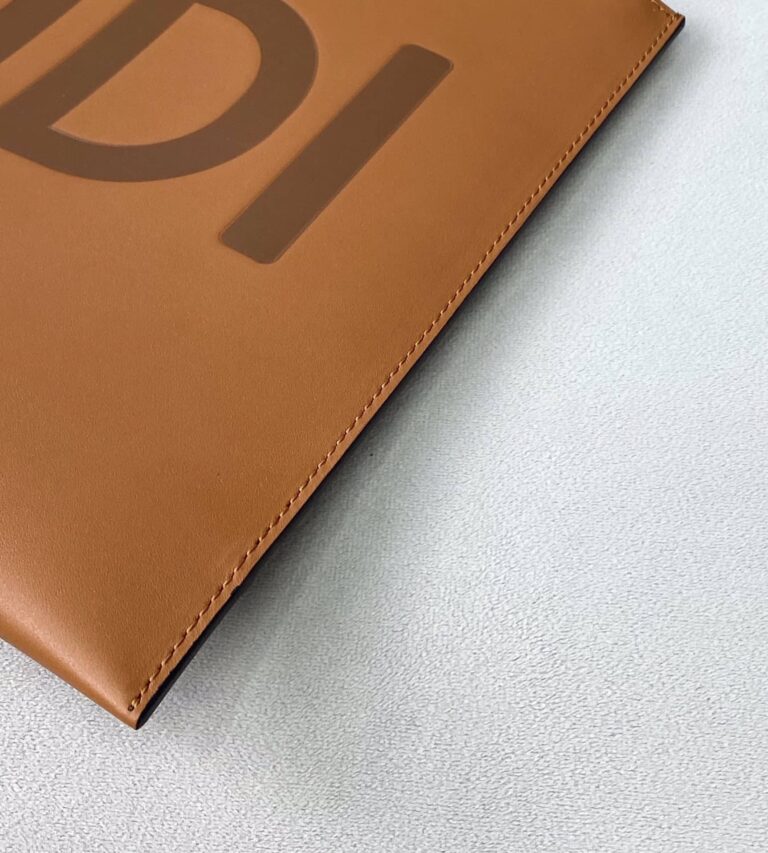 Fendi Pouch Piatta Large Brown 8N0178Ac9Lf0Qvk - Image 8