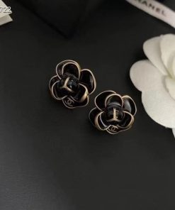 Chanel Flower Earrings