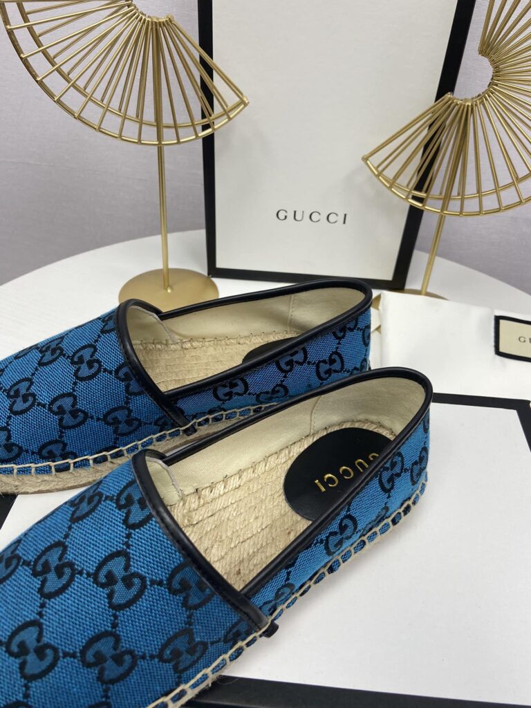 Gucci Women's Espadrille Blue - Image 7