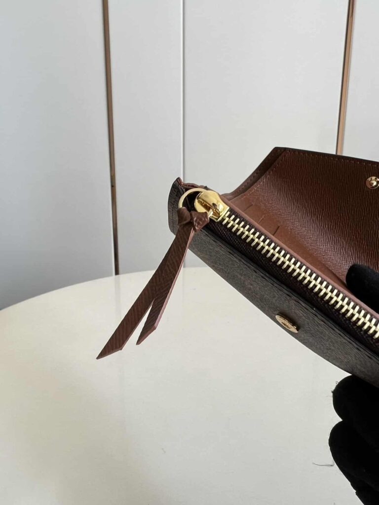 Louis Vuitton Victorine Wallet M62472 12Cm Brown - Image 5