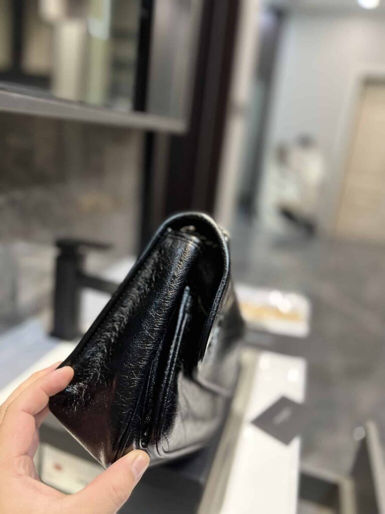 Saint Laurent Niki Baby Chain Bag In Black Lambskin 6331601El071000 - Image 7