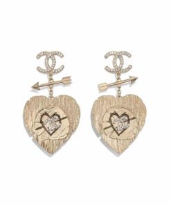 Chanel Heart Earrings