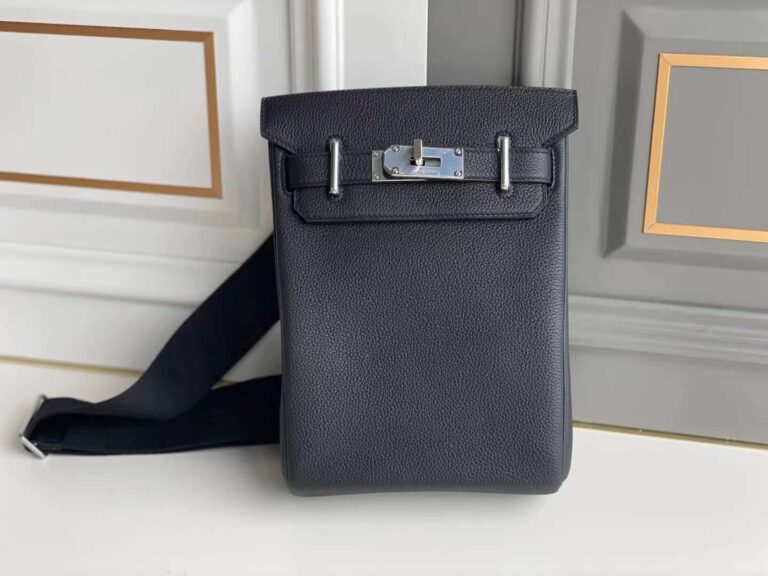 Hermes Hac A Dos Togo Backpack Palladium Hardware Black 29Cm - Image 2