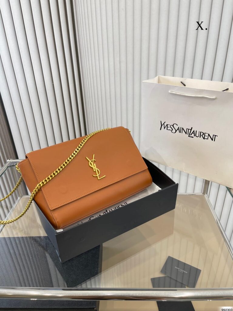 Saint Laurent Kate Medium Reversible Chain Bag In Suede And Leather 5538041S78W7761 - Image 2