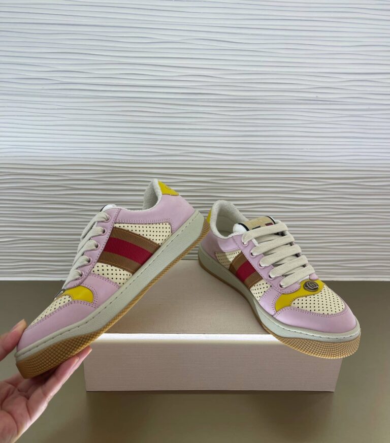 Gucci Lovelight Screener Sneaker Pale Pink 708295 0Yia0 6960 - Image 10