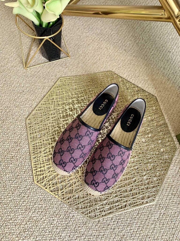 Gucci Women's Espadrille Pink Sandal - Image 8