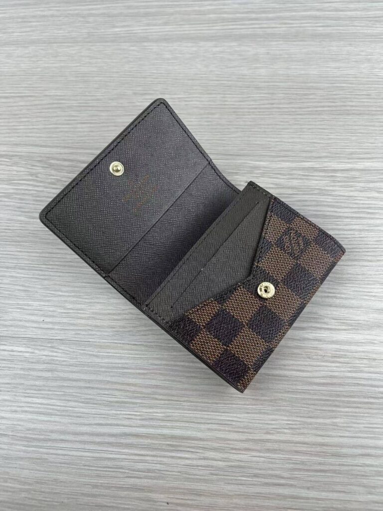 Louis Vuitton Enveloppe Pixel Card Holder Dark Brown M63801 - Image 4